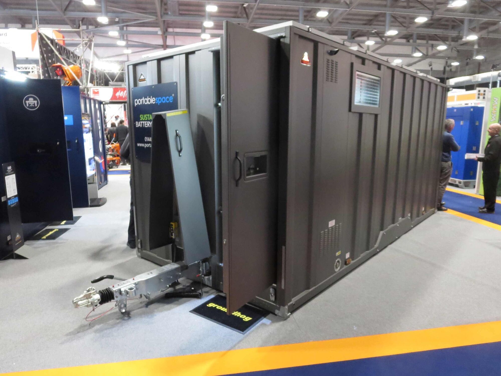 Groundhog to show innovative solar hybrid tool charging unit at PlantWorx