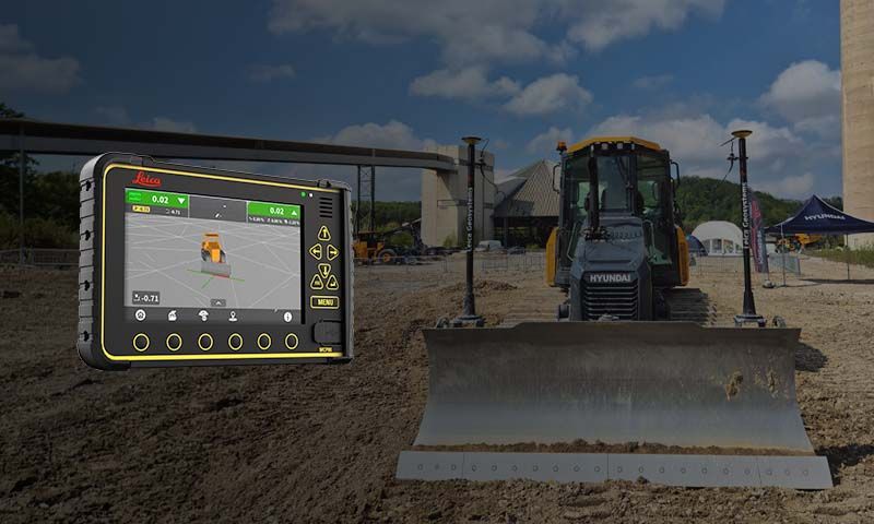 Hyundai Construction Equipment and Leica Geosystems extend 3D machine control offering to HD130A series dozers