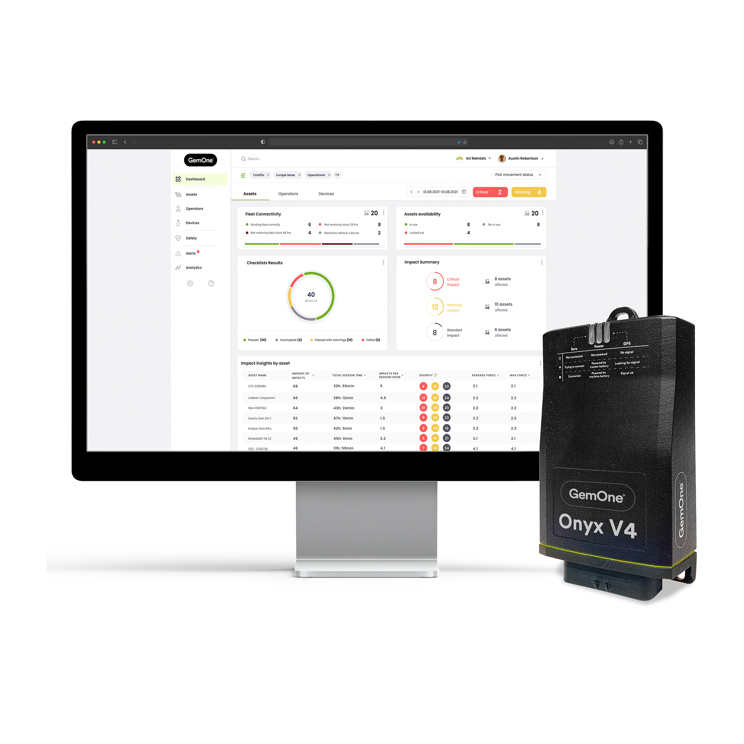 TVH to showcase GemOne Onyx: a game-changer in mixed fleet telematics
