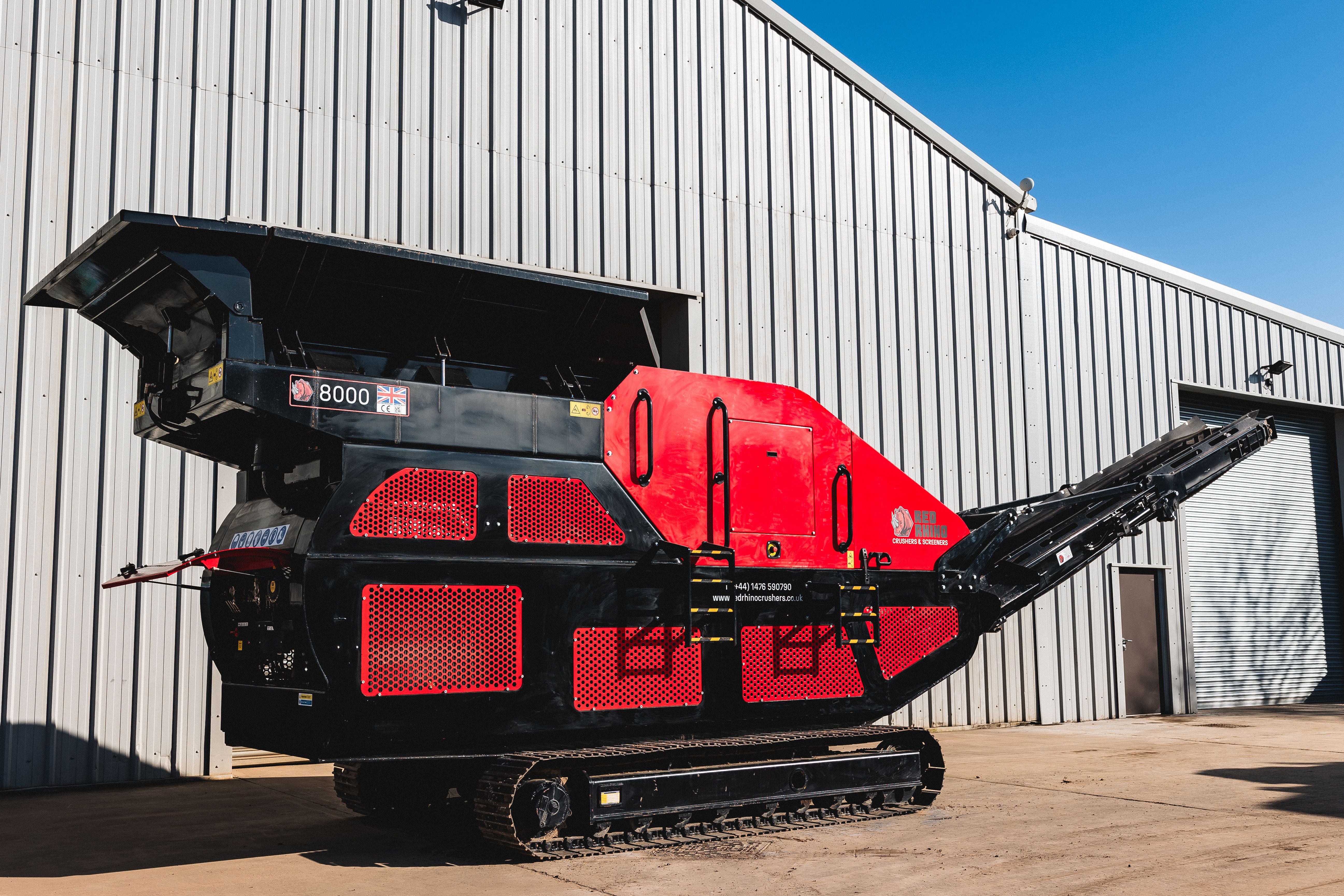 Crushing it at every size: Red Rhino reveals new crusher and electric trommel at PlantWorx 2025