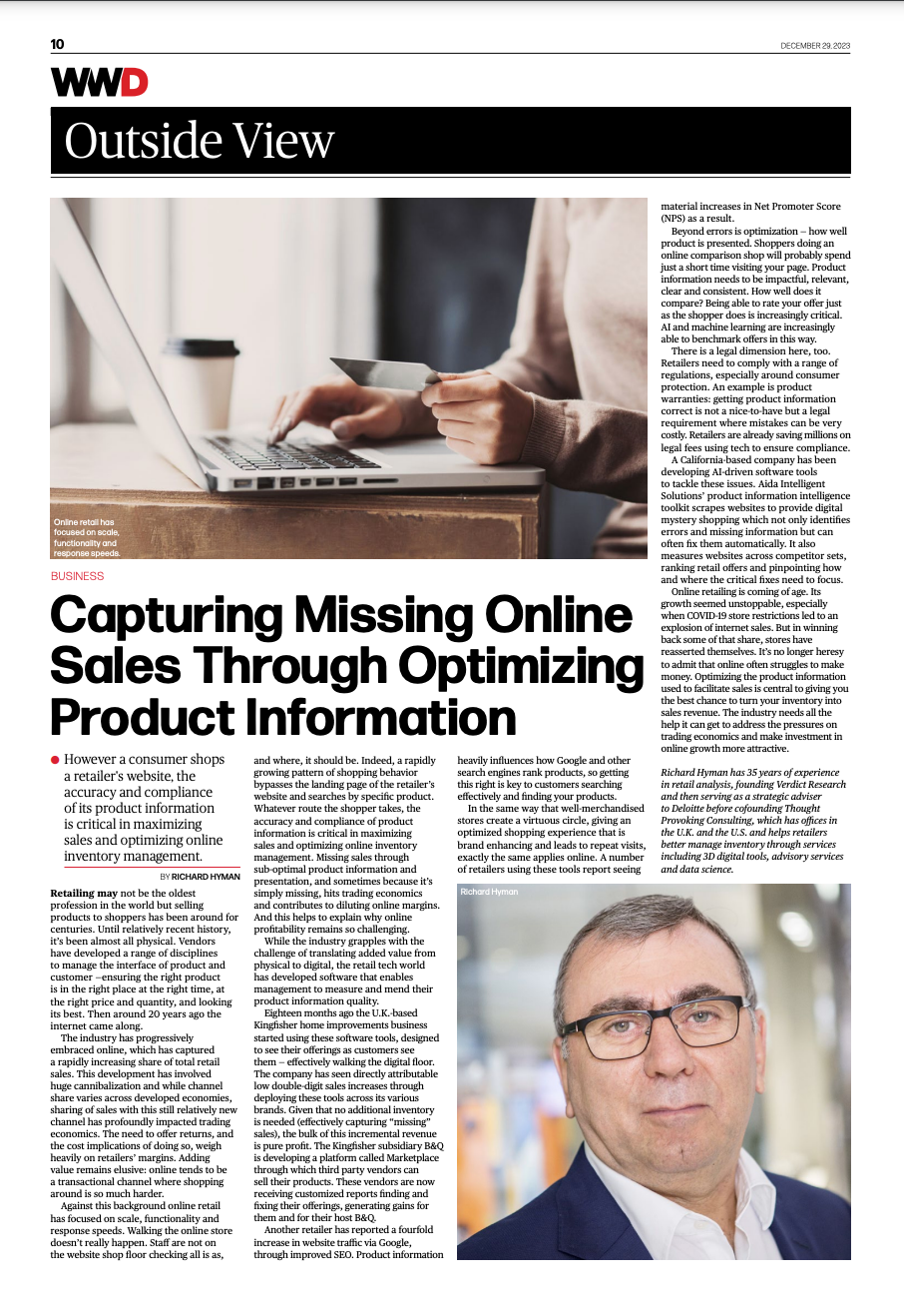 Capturing Missing Online Sales Through Optimizing Product Information