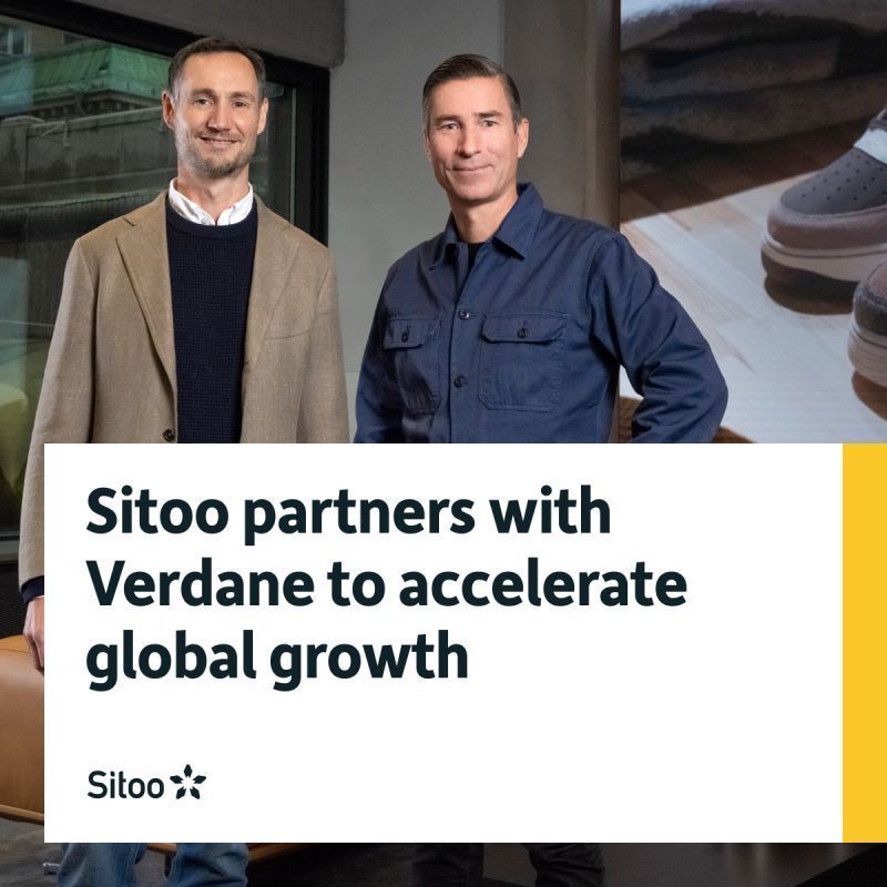 Sitoo partners with Verdane to accelerate its global expansion