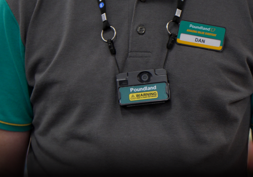 High-street retailer introduces body cameras in-store