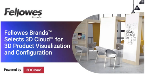 Fellowes Brands™ Selects 3D Cloud™ for 3D Product Visualisation and Configuration