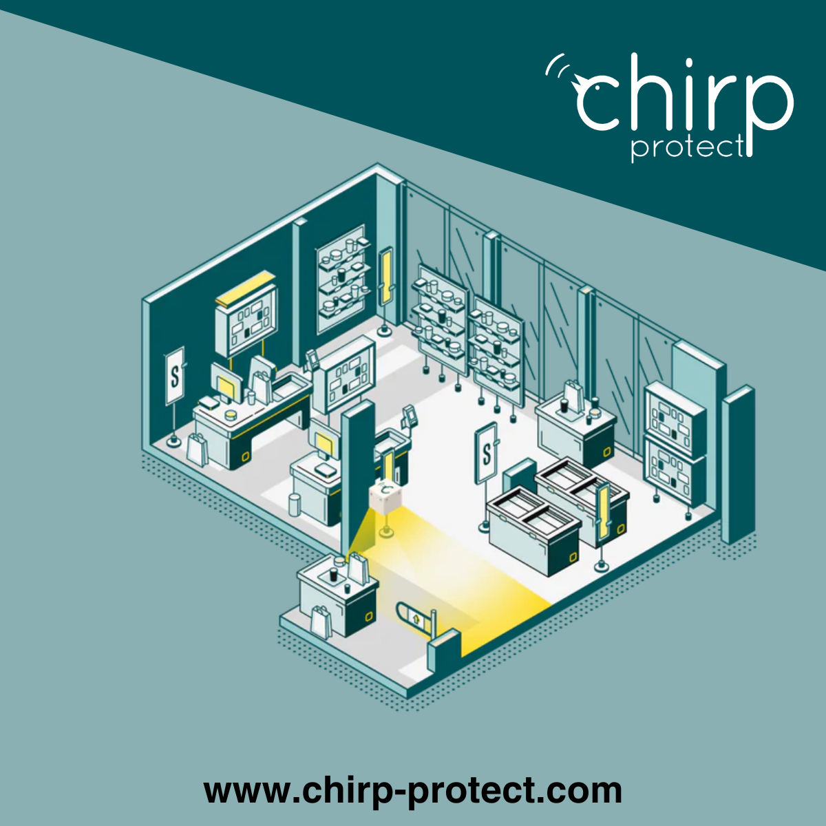 Chirp-Protect – Your First Line of Defence Against Rising Retail Crime