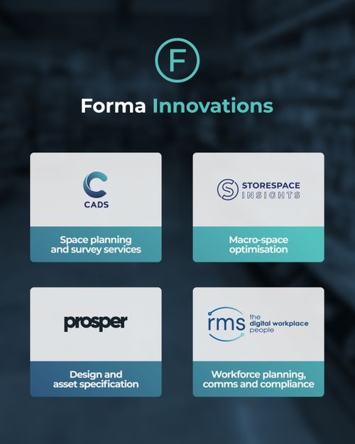 RMS, the company behind the Metro digital workplace platform, is now part of Forma Innovations.