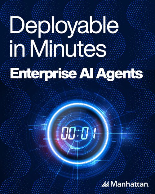Manhattan Associates Announces Commercial Availability of its AI Agent Workforce