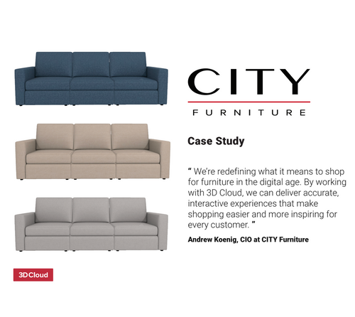 CITY Furniture and 3D Cloud Redefine the Future of Furniture Shopping