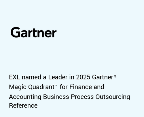 EXL named a Leader in 2025 Gartner® Magic Quadrant™ for Finance and Accounting Business Process Outsourcing