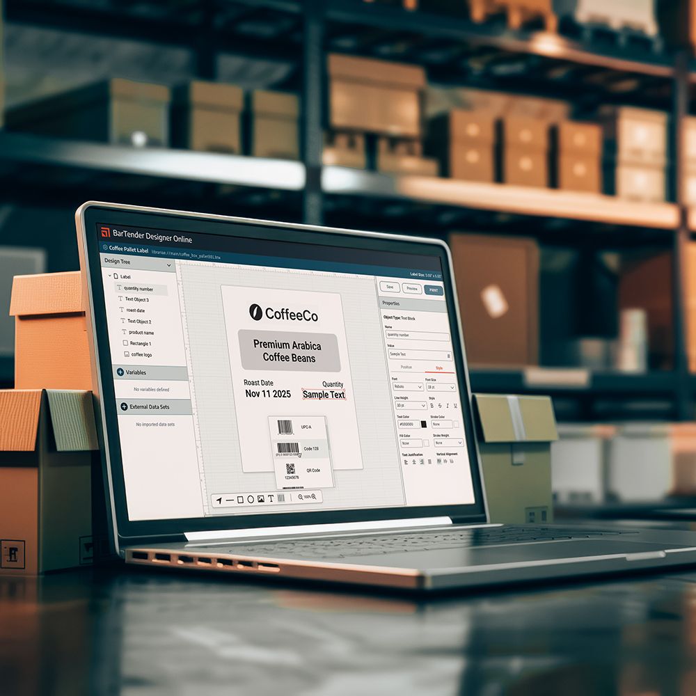 BarTender 12: Hybrid Labeling, Simplified