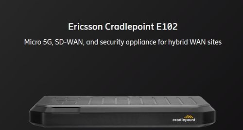 Ericsson Cradlepoint E102 Series Enterprise Router | Connects remote workers for Small Office/Home Office using a dedicated secure network