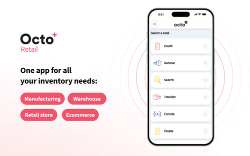 Frequentiel Octo+ Retail - One app for all your inventory needs