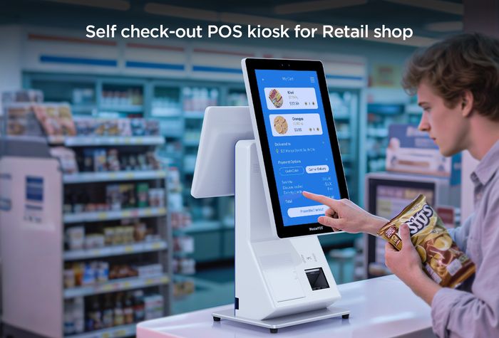 WestarPOS CRS001 New Design All in one Multifunctional POS Kiosk