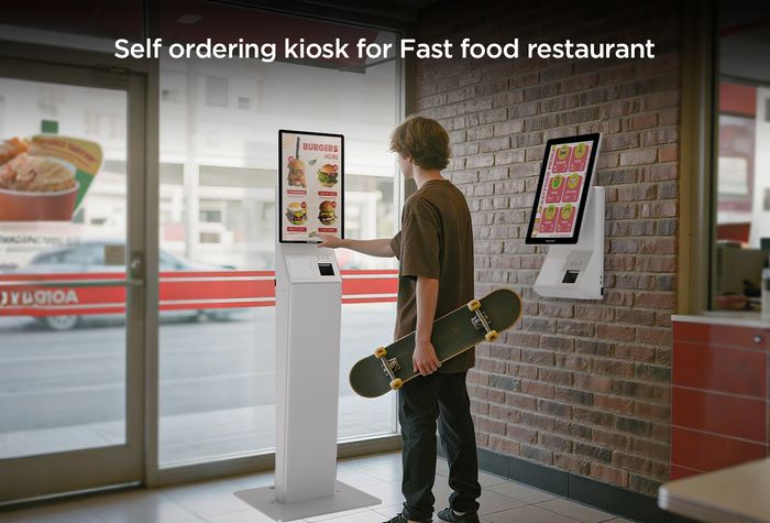 WestarPOS CRS001 New Design All in one Multifunctional POS Kiosk