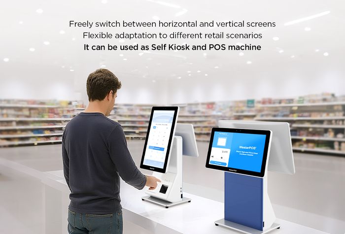 WestarPOS CRS001 New Design All in one Multifunctional POS Kiosk