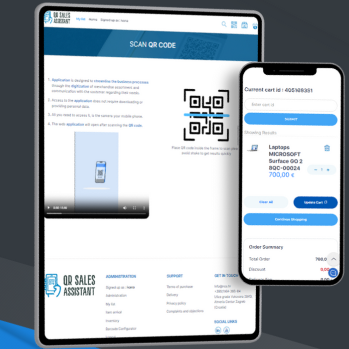 QR Sales Assistant