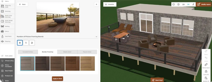 3D Decking/Outdoor Designer