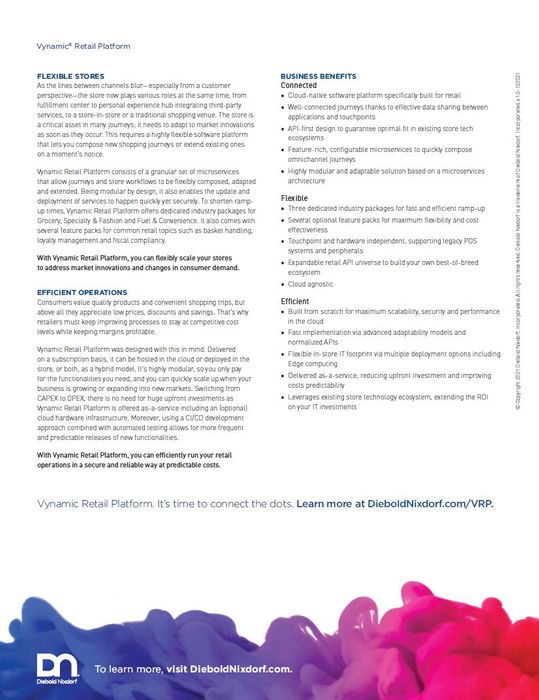 Vynamic® Retail Platform