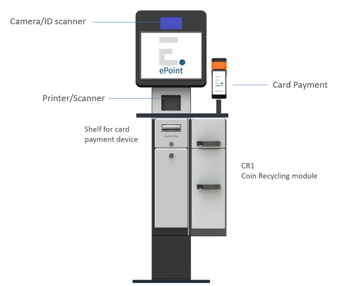 EP1000 Smart Connect Kiosk