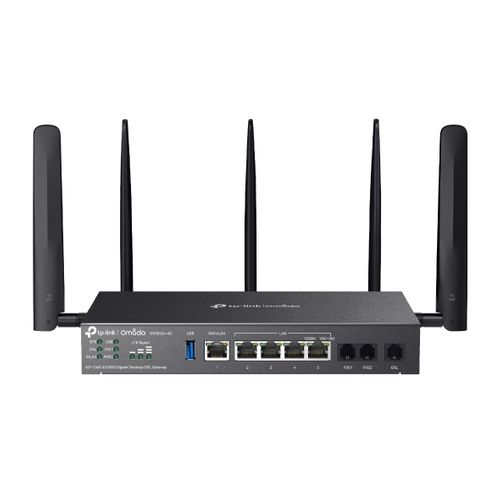 Omada 4G+ Cat6 AX3000 Wi-Fi 6 Gigabit Desktop DSL Gateway