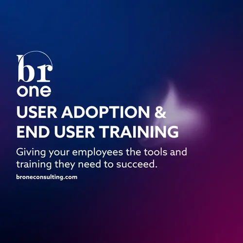 User Adoption and End User Training