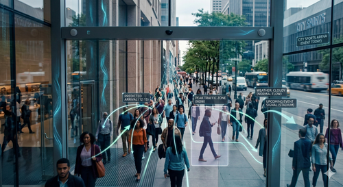 AI Footfall & Visitor Forecasting 