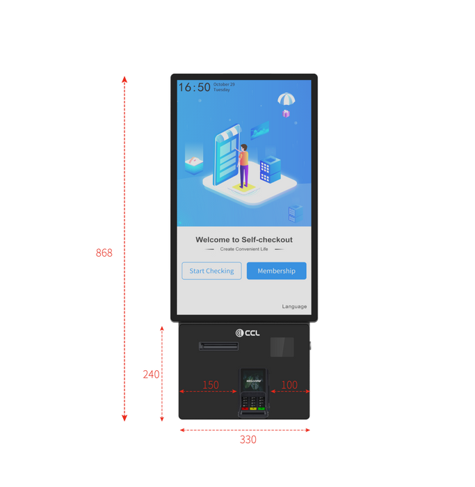 Z3 series Kiosk and Self Checkout