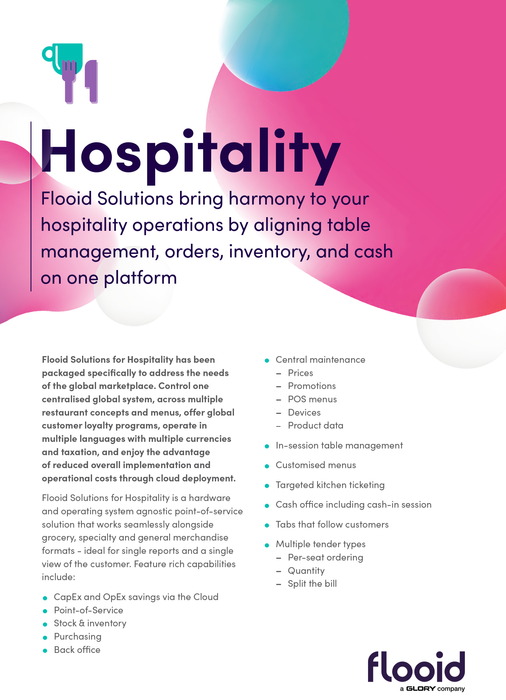 Flooid for Hospitality