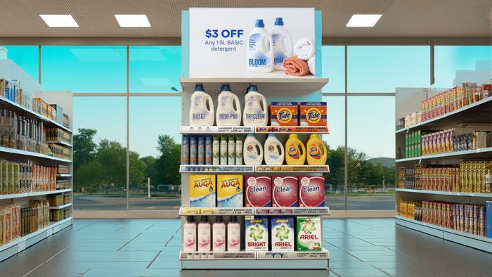 Shelf Edge Display for Retail Application