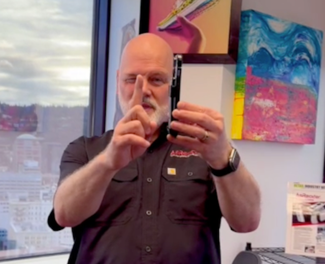 ASR-M30S SLIM-Type Smartphone-Mounted RFID Reader/Writer