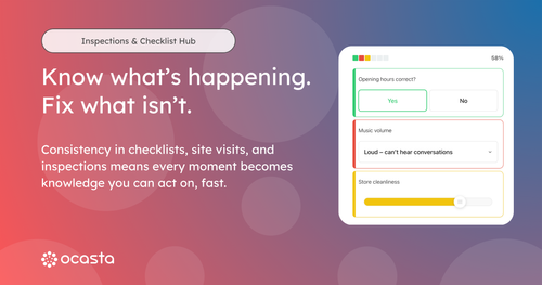 Ocasta Inspections & Checklists Hub