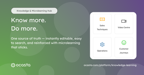 Ocasta Knowledge & Learning Hub