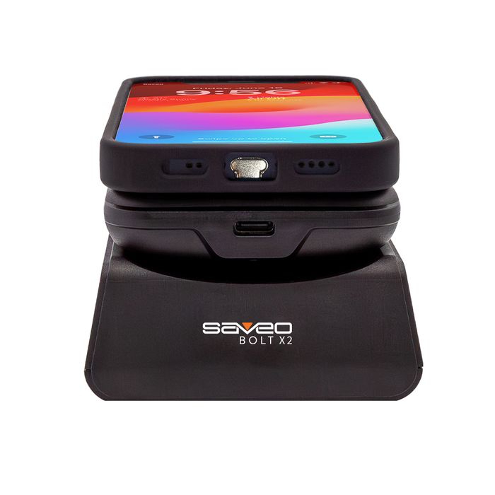 Saveo BOLT X2 - New 2D Barcode Scanner & RFID Reader for iOS and Android Devices