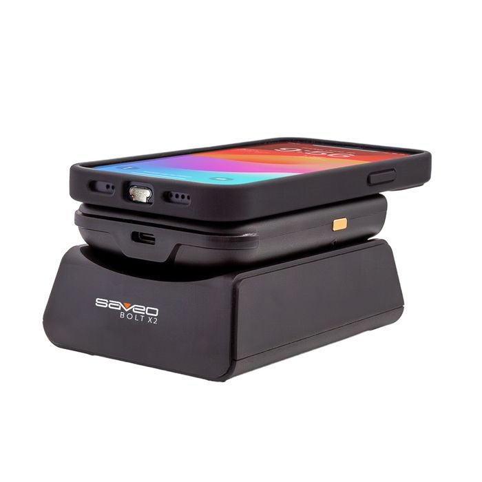 Saveo BOLT X2 - New 2D Barcode Scanner & RFID Reader for iOS and Android Devices
