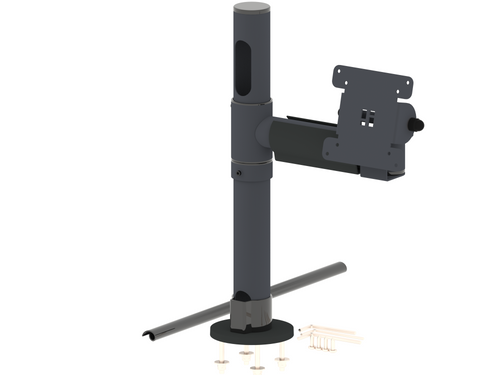 Pre-Set; PRS04; Base pole and arm w/ VESA