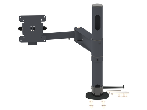 Pre-Set; PRS06; Base pole and dual-arm w/ VESA