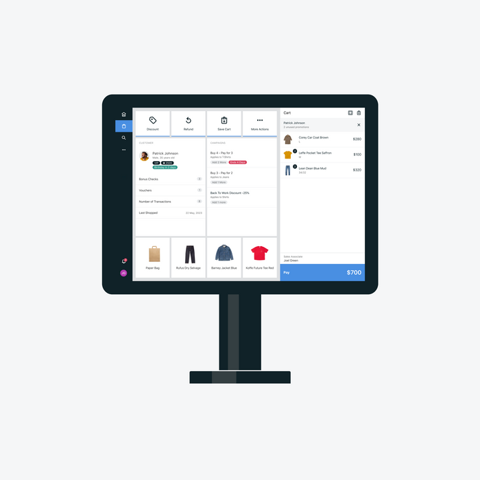 One POS with many possibilities - Available on iOS and Android