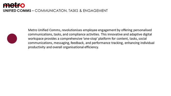 Metro Unified Comms