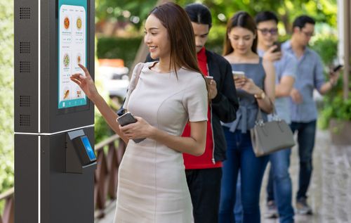 SpacePole Outdoor Kiosk for Elo 2799L