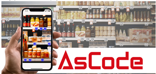 This is how AsCode, 2D barcode, works