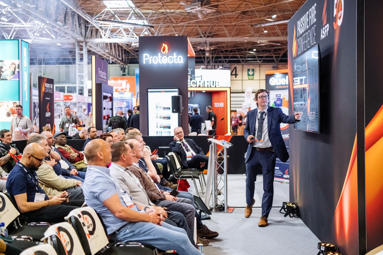 the fire safety event asia speaker and audience photo 