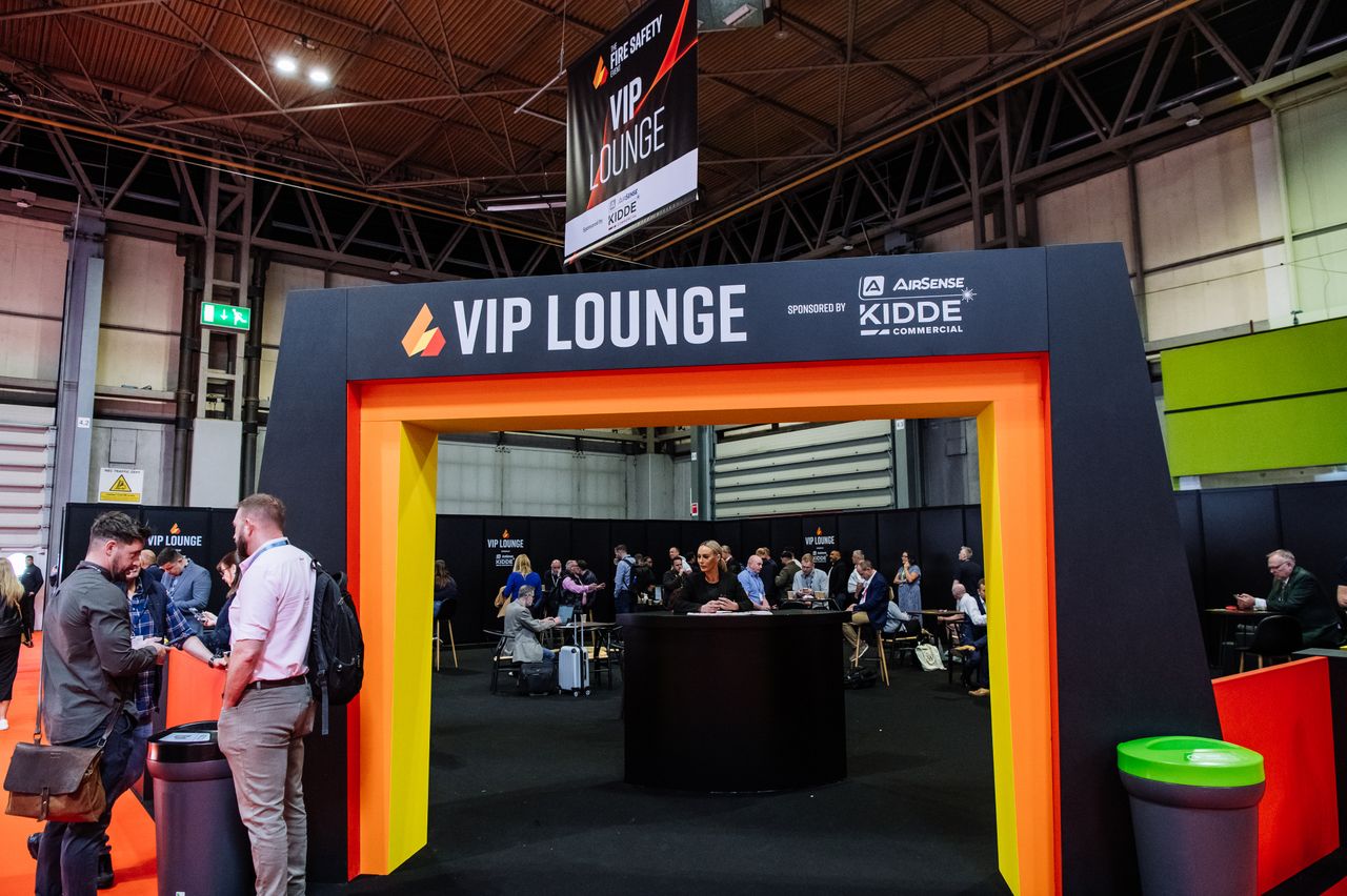 The Fire Safety Event Asia VIP Lounge entrance