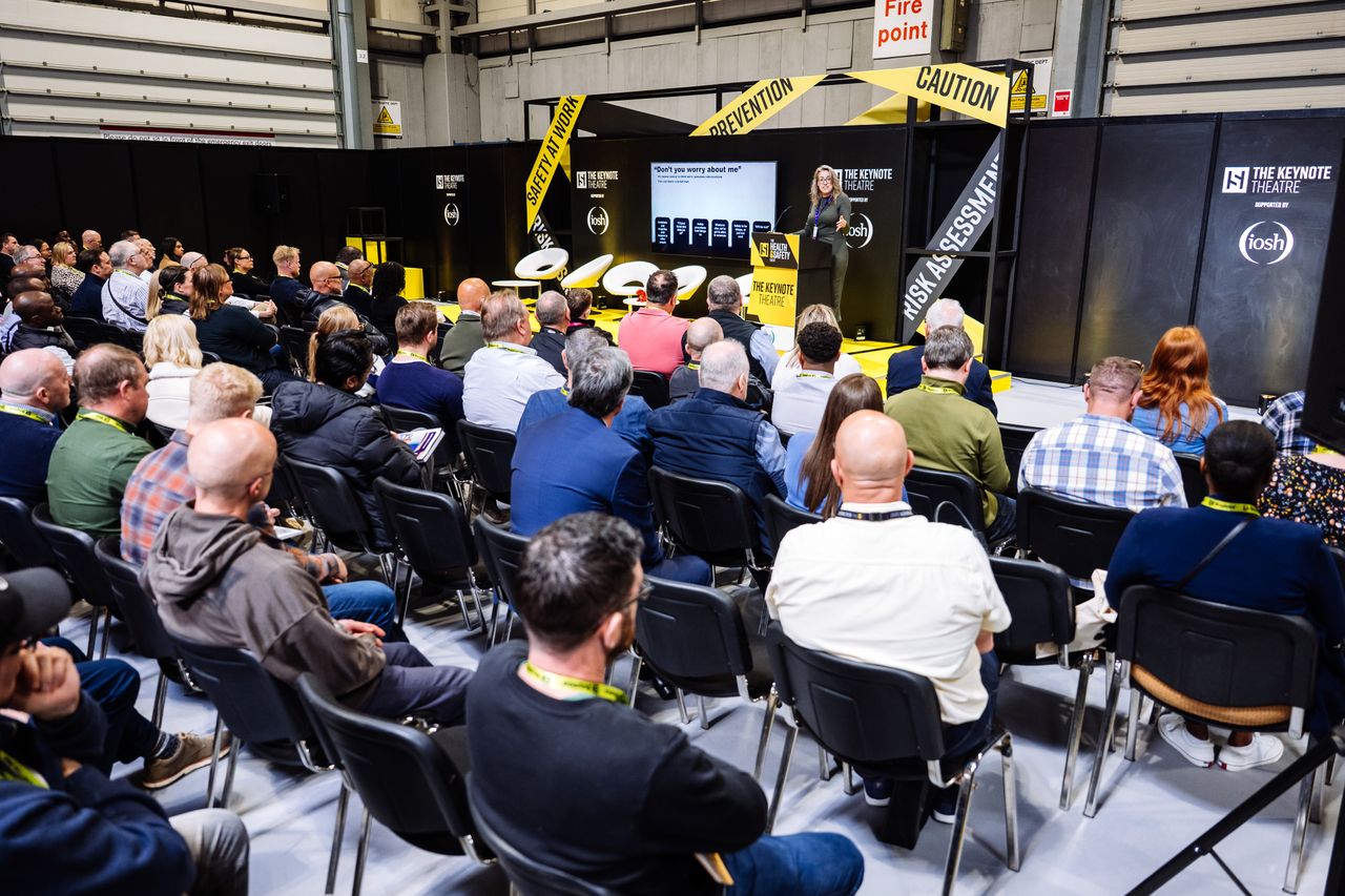 The Health & Safety event keynote theatre photo