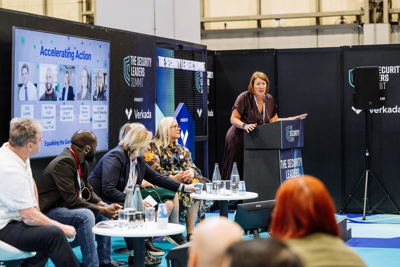 the security event speaker photo