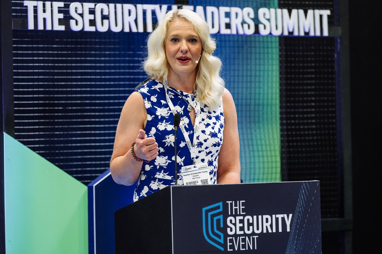 the security event speaker photo