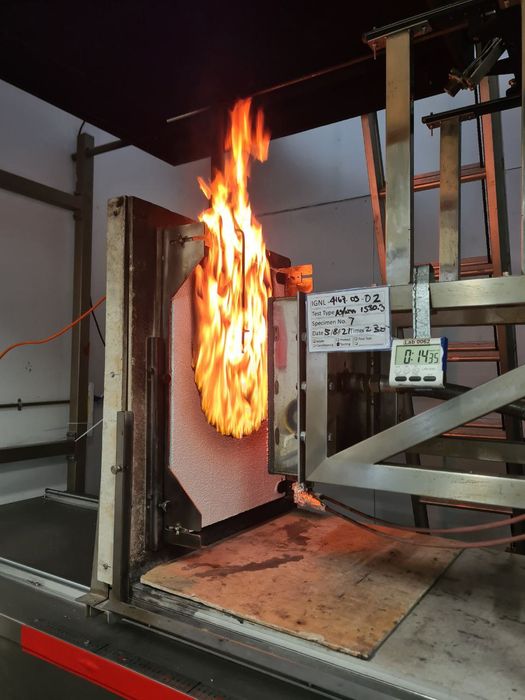 AS/NZS 1530.3: Material fire hazard properties