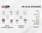 EN 54-24 Certified Loudspeakers