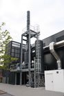 Flue gas cleaning system for Fire resistance test laboratory