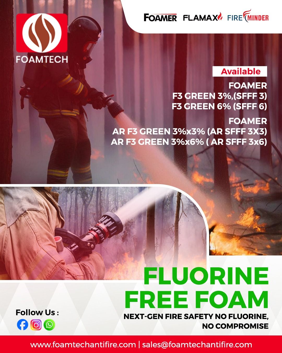 F3 Green Fluorine Free Foam