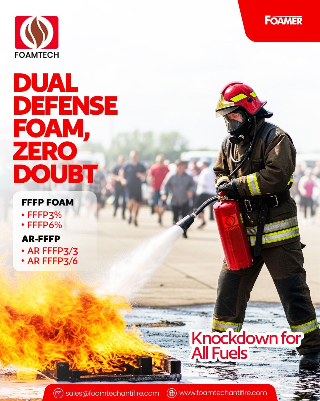 FOAMER BRAND FP (FLUORO PROTEIN) & FFFP (FILM FORMING FLUORO PROTEIN) ) FOAM